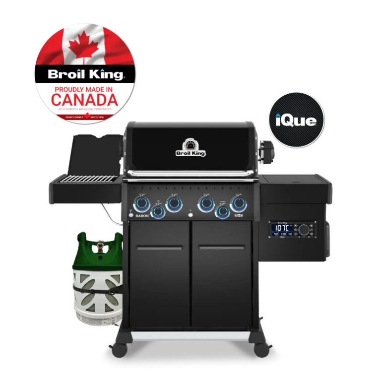 Broil King Baronâ¢ 490 IRP Pellet-Ready-Series - Shadow - Gasgrill og Træpillegril